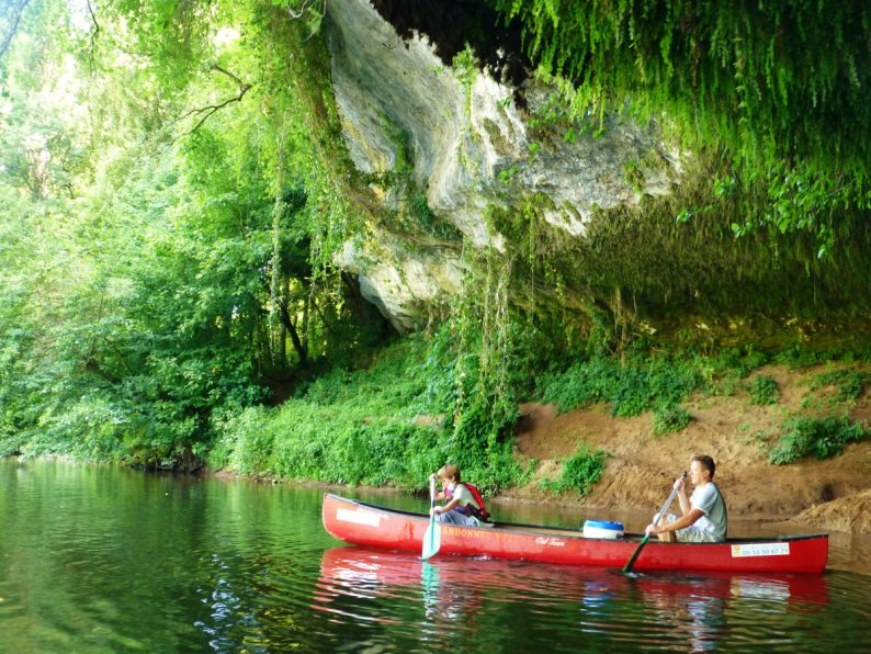 canoe sur la Vezère