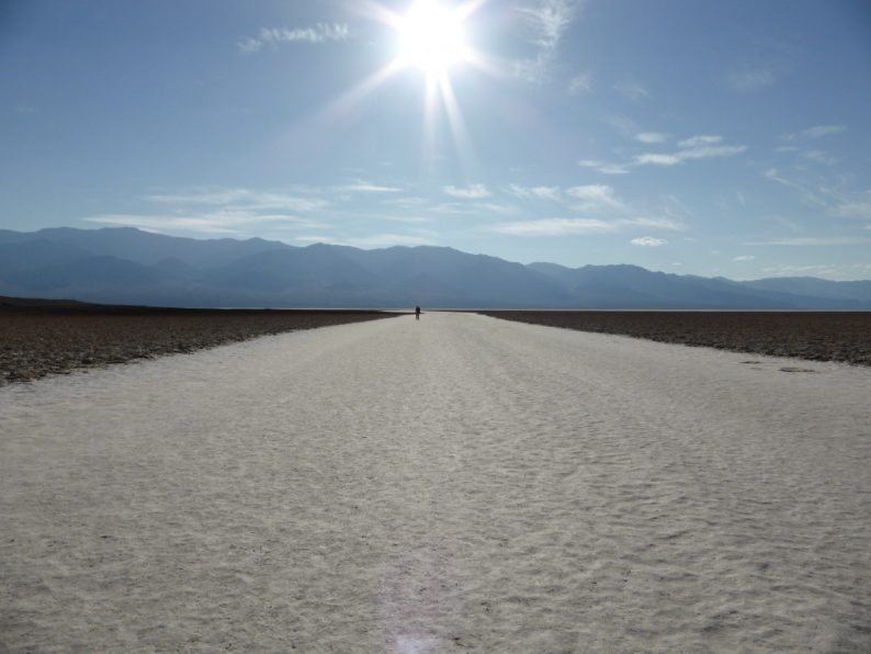 Badwater Basin Death Valley, Californie