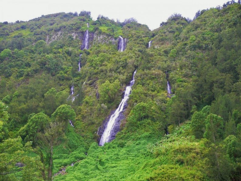 cascade du voile de la mariée, île de la Réunion