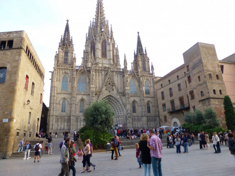la cathédrale de la Seu-Barcelone
