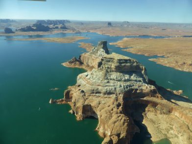 survol Lac Powell, Arizona et Utah