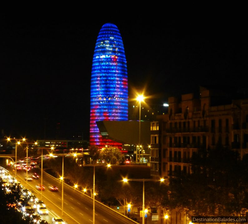 torre agbar, Barcelone