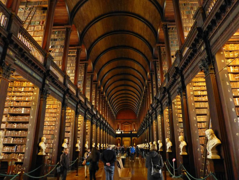 bibliothèque du Trinity College, Dublin