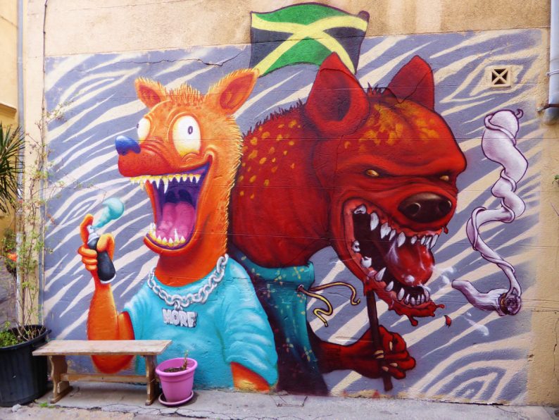 Street Art - quartier du Panier à Marseille