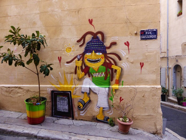 Street Art - quartier du Panier à Marseille