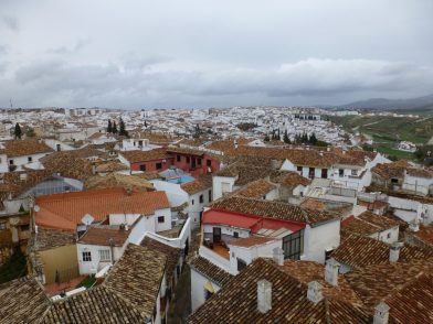 vue depuis l'église Santa Maria la Mayor, Ronda
