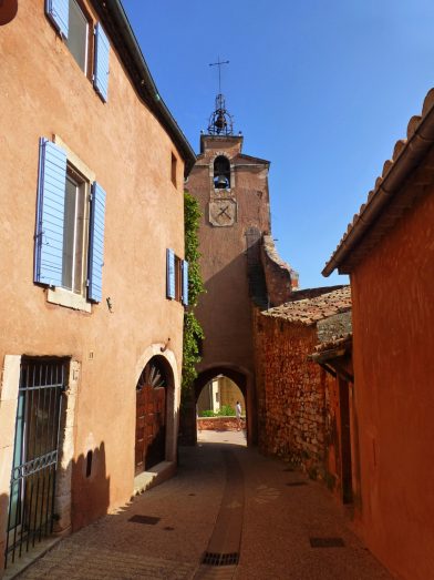 Le village de Roussillon, Lubéron