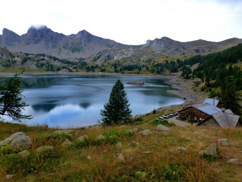 Le lac d'Allos, parc National du Mercantour